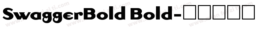 SwaggerBold Bold字体转换
